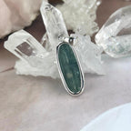 Green Stone Silver Pendant