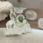 Size 8 Women's Crystal Ring