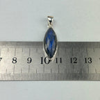 Blue Purple Labradorite Pendant