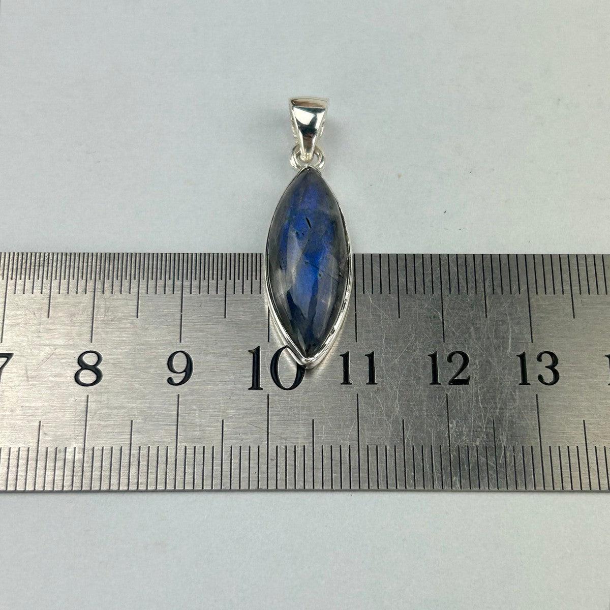 Blue Purple Labradorite Pendant