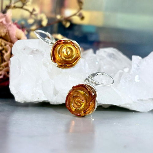 Baltic Amber Drop Earrings