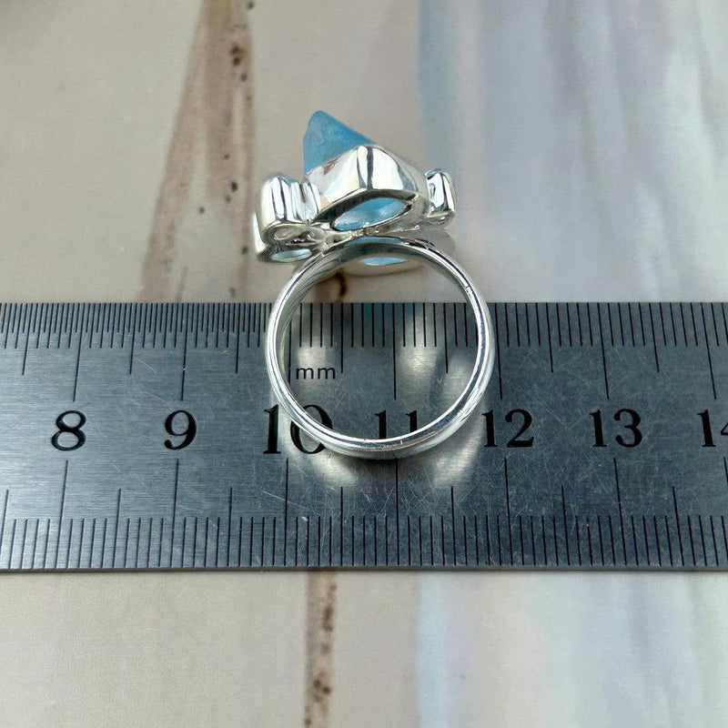 Ocean Theme Crystal Ring