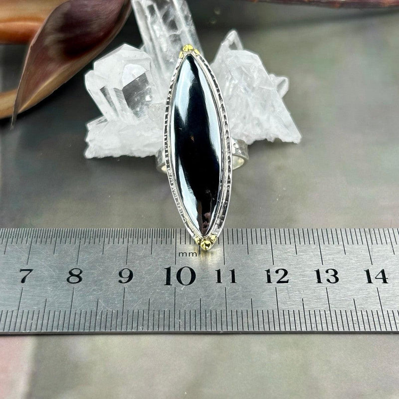 Siliconite Crystal Ring