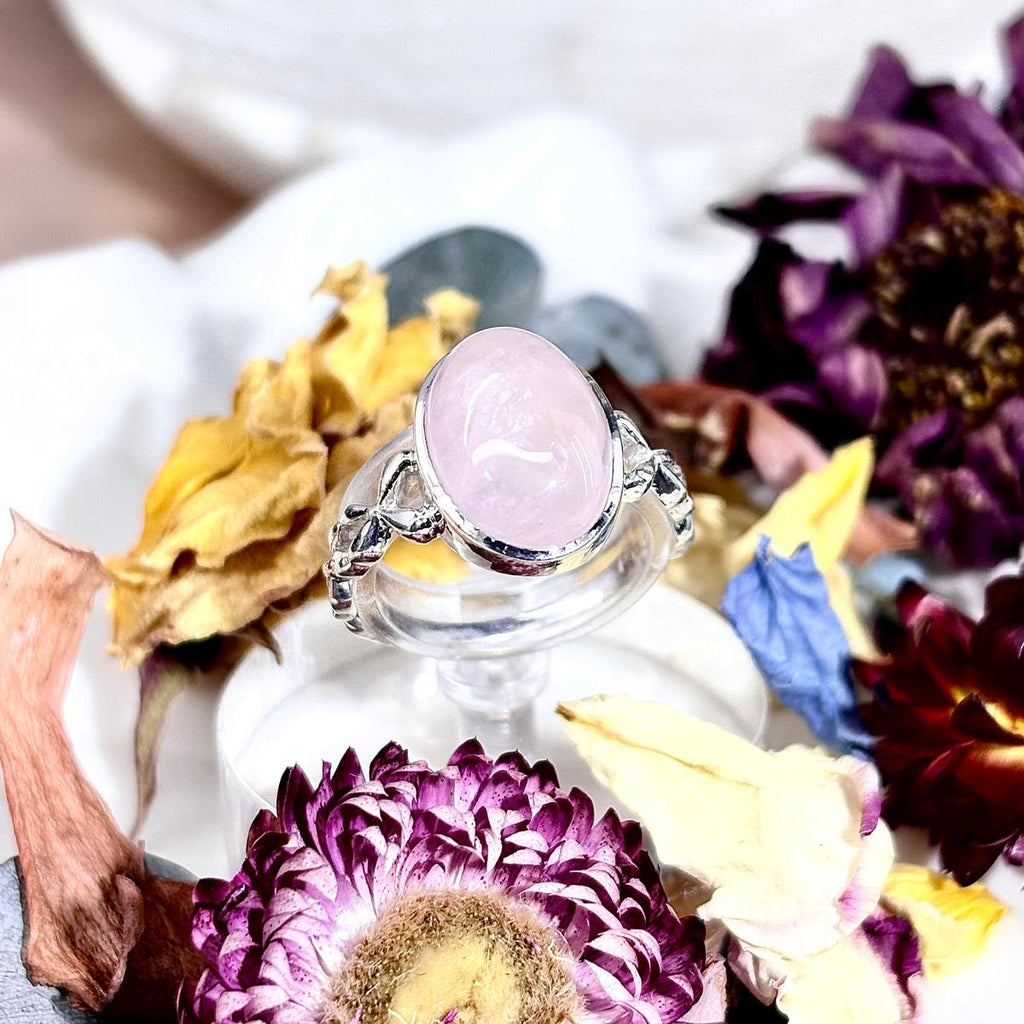 Rose Quartz Women's Ring