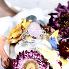 Rose Quartz Women's Ring