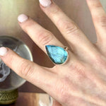 Chunky Labradorite Ring