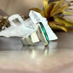 Malachite Rectangle Ring