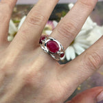Ruby Gemstone Ring 