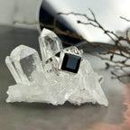 Black Onyx Silver Ring