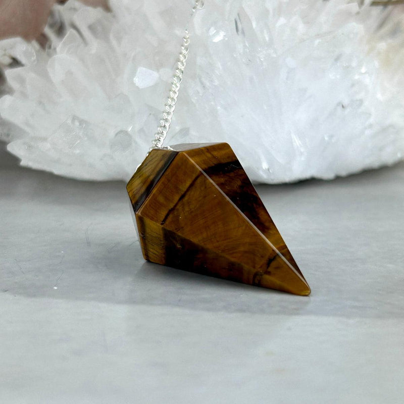 Golden Crystal Pendulum