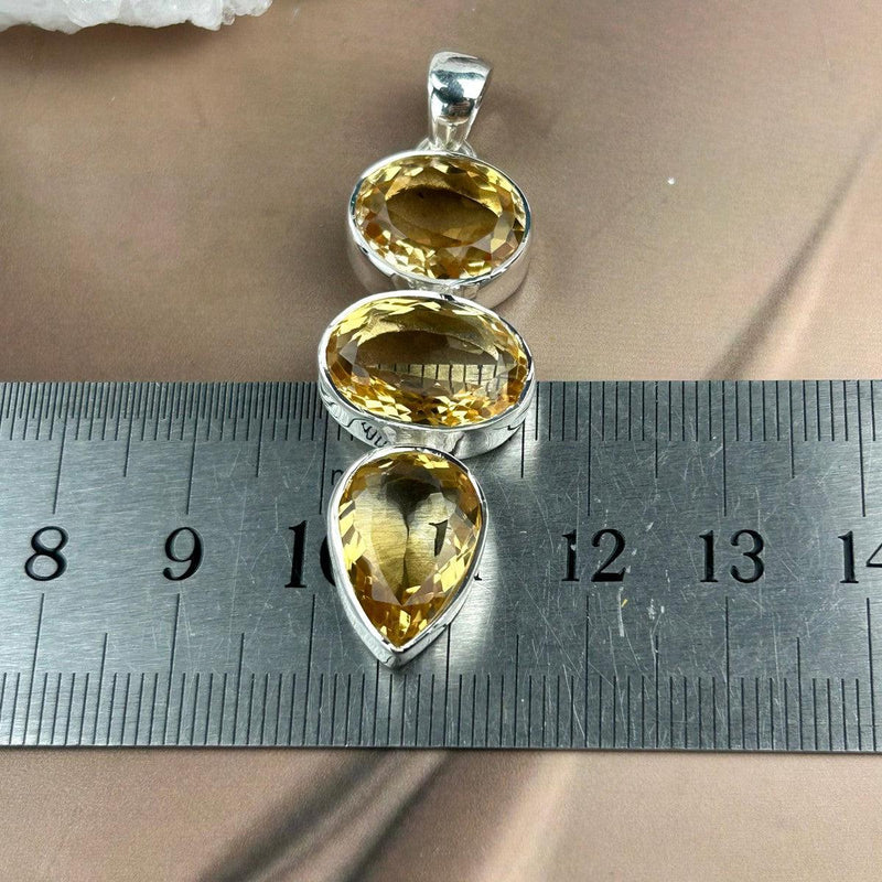 Large Citrine Pendant