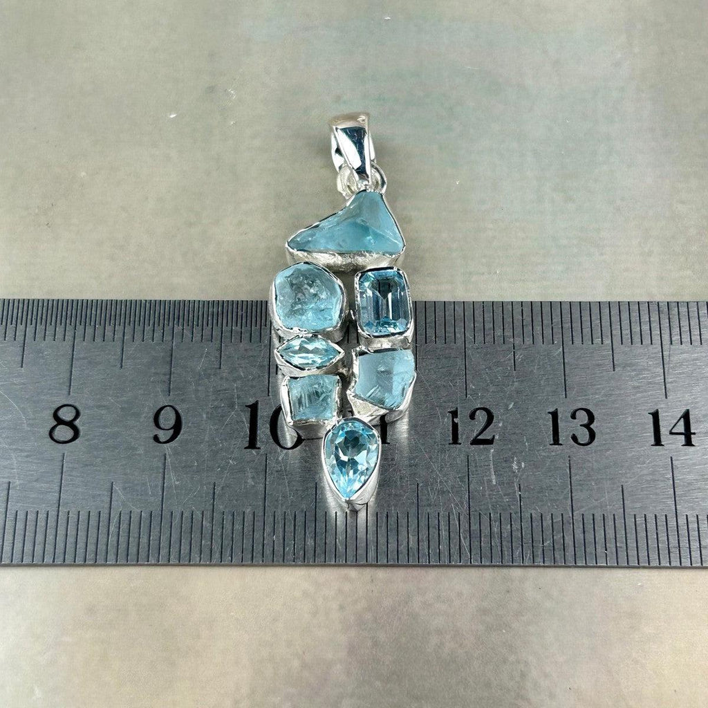 Topaz Sterling Silver Pendant