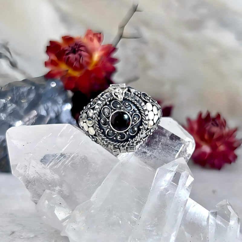 Gothic Gemstone Ring