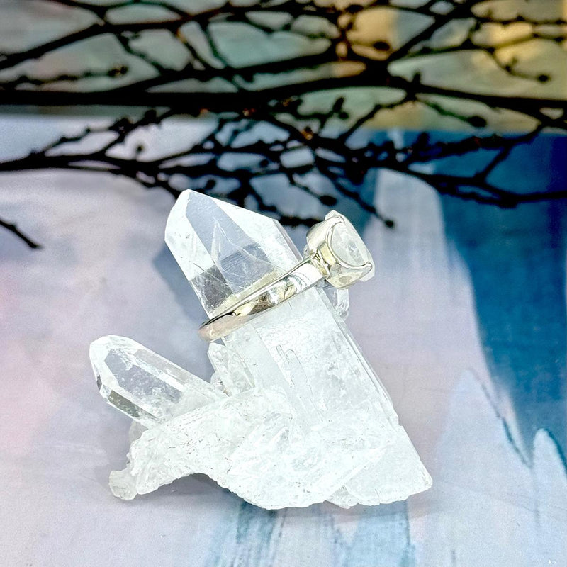 Sterling Silver Moonstone Ring