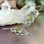 Sacred Geometry Gemstone Earrings