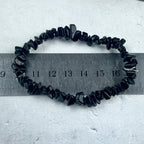 Black Crystal Bead Bracelet