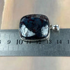 Grey And Black Stone Pendant