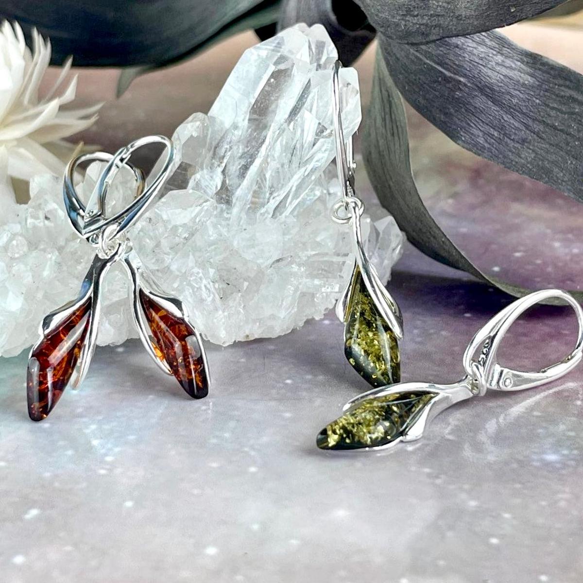 Baltic Amber Drop Earrings