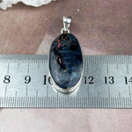 Pink And Blue Crystal Pendant