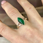 Genuine Malachite Ring