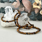 Golden Tiger's Eye Bead Bracelet