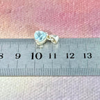 Petite Aquamarine Gemstone Pendant