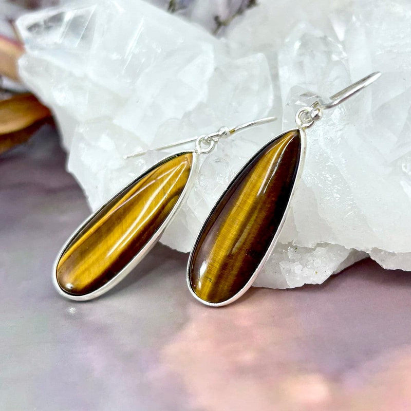 Golden Tiger's Eye Earrings