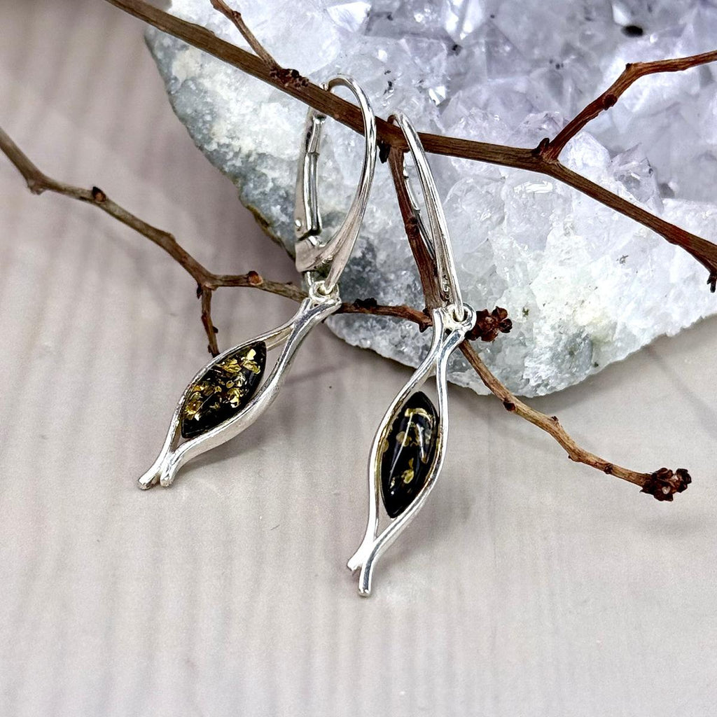 Genuine Amber Silver Jewellery