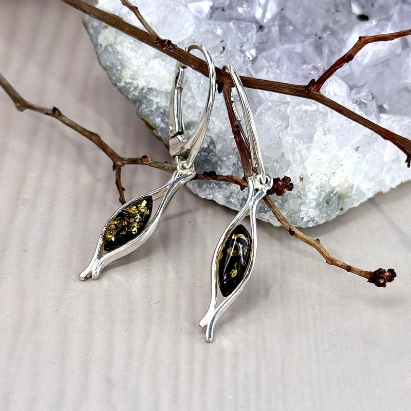 Genuine Amber Silver Jewellery