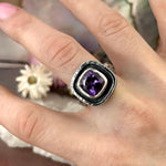 Handmade Amethyst Ring