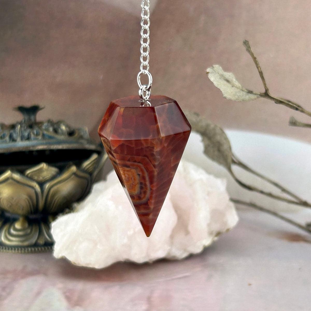 Red Crystal Pendulum