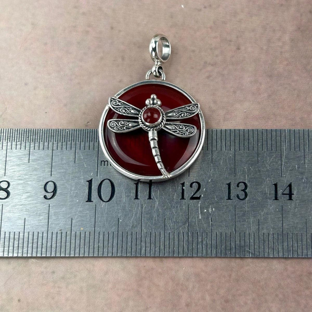 Insect On Crystal Pendant