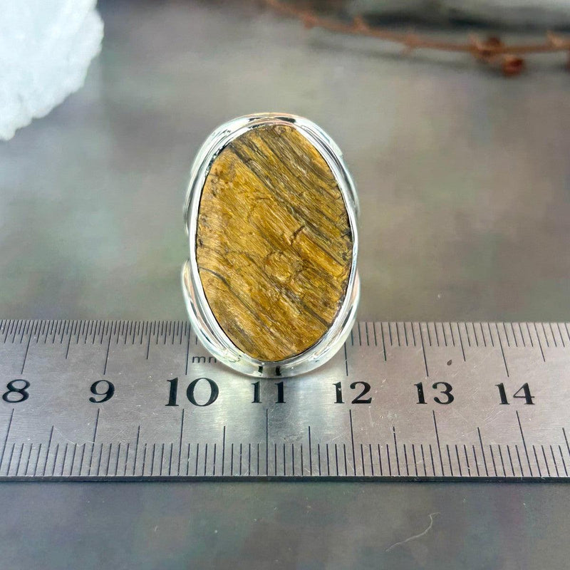 Oval Tiger's Eye Ring