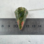 Mixed Colour Crystal Pendulum