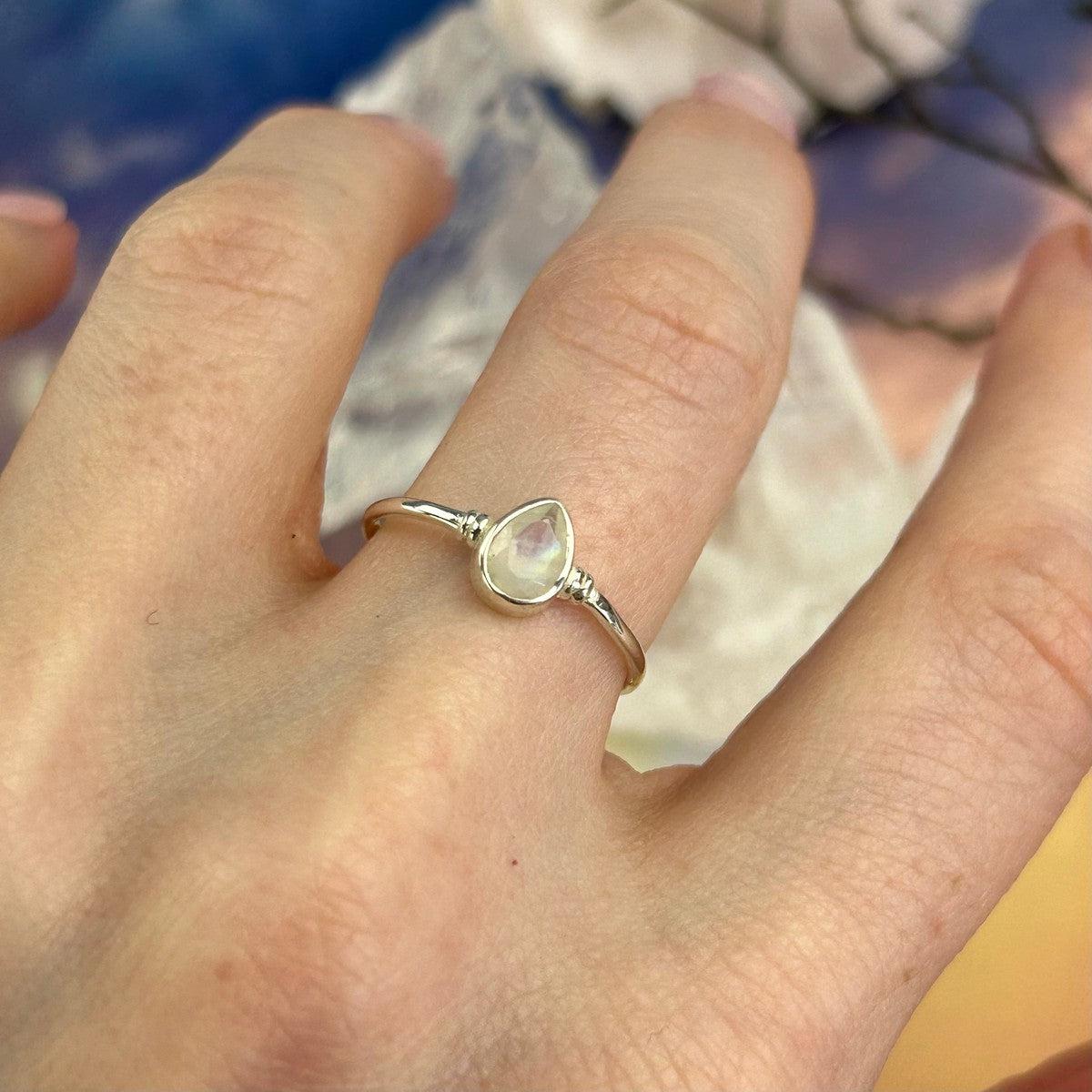 Women's Fine Moonstone Ring
