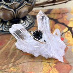 Delicate Black Onyx Ring