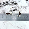 Baltic Amber Crescent Moon Drop Earrings