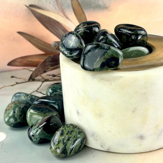 Kambaba Jasper Tumbled Stones