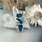 Multi Crystal Cluster Pendant