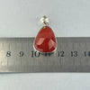 Orangey Red Stone Pendant