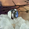 Labradorite Oval Chunky Ring