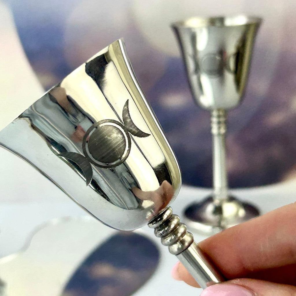 Triple Moon Symbol Cup