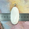 Scolecite Elongated Oval Large Pendant