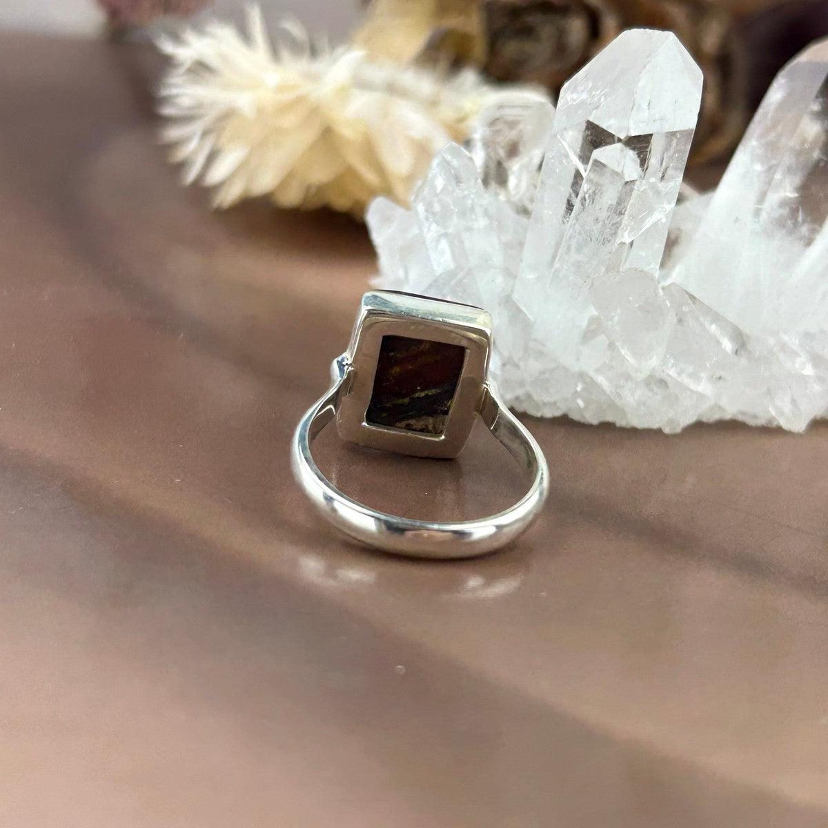 Three Crystal Mix Ring