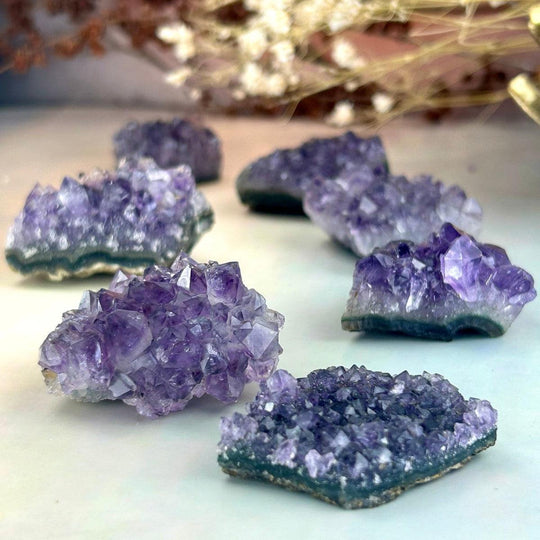 Raw Amethyst Crystal Clusters