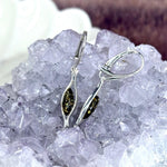 Baltic Green Amber Earrings