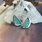 Amazonite Sterling Silver Earrings