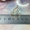 Moonstone Pointed Oval Ring