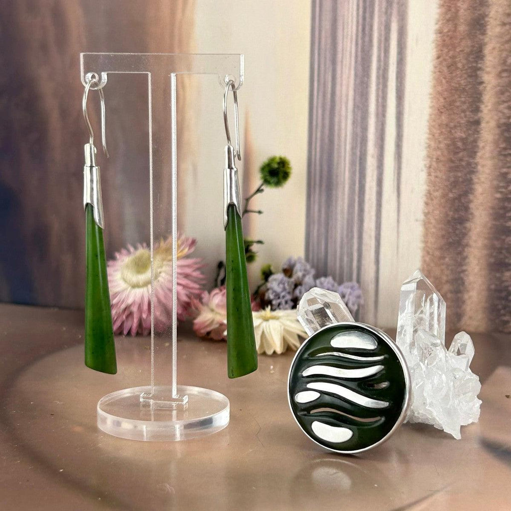 Genuine Jade Sterling Silver Jewellery