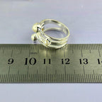 Multi Pearl Sterling Silver Ring
